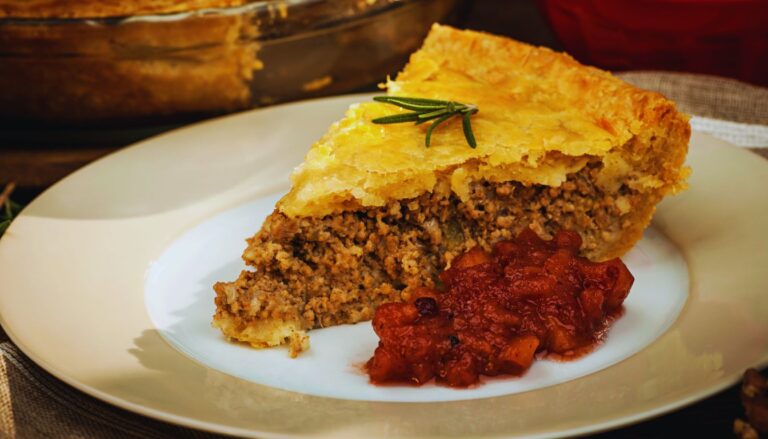 Tourtière Quebec City Canada