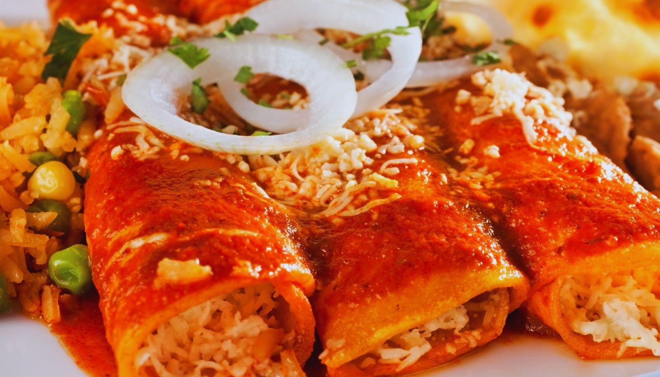 Enchiladas Mineras Guanajuato Mexico