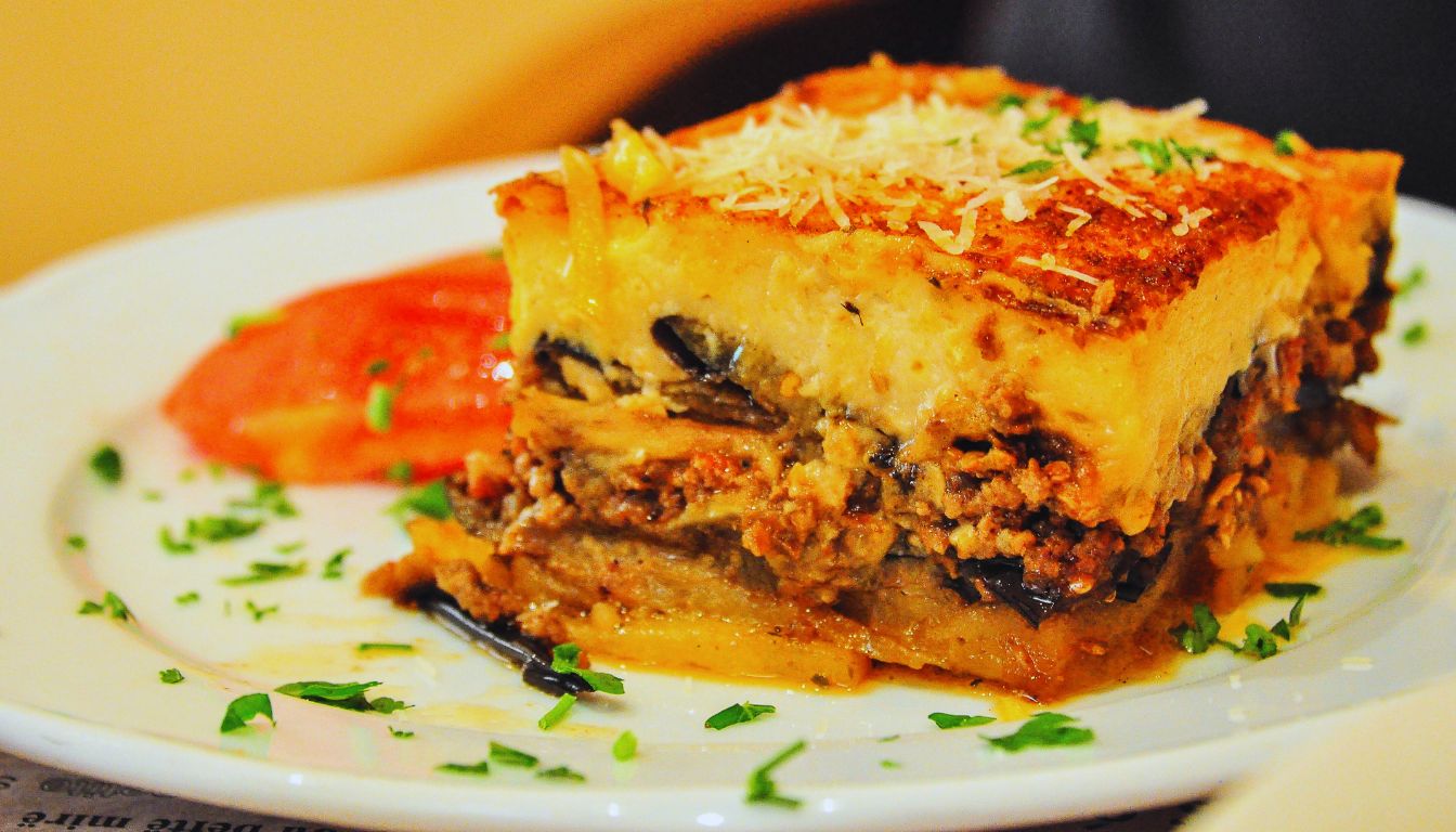 Moussaka Athens Greece