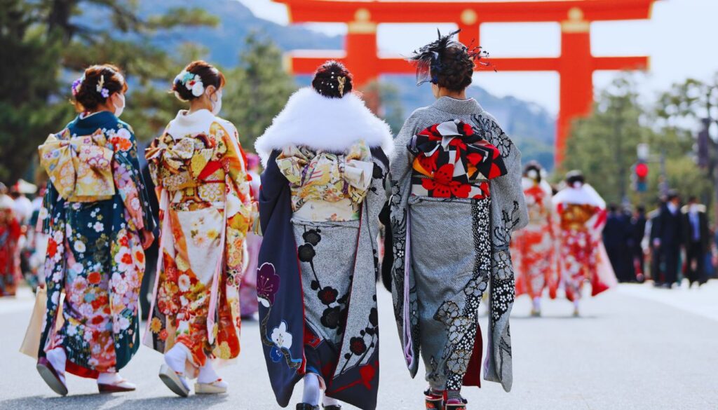 Kimono Japanese Traditional Dress