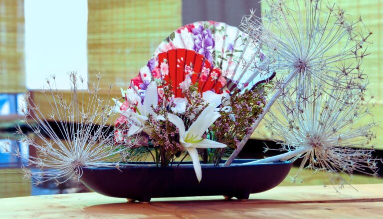 Ikebana Flower Arrangement