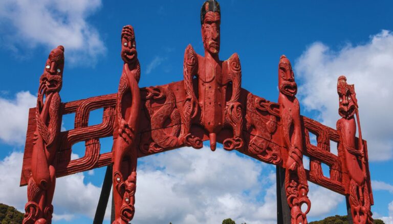 Maori Wood Carving